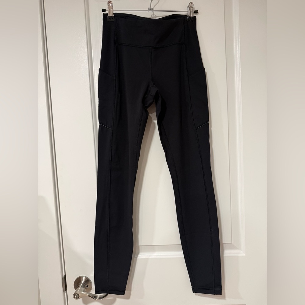 Lululemon Athletica Black Running Leggings Size- 6 - Picture 4 of 8